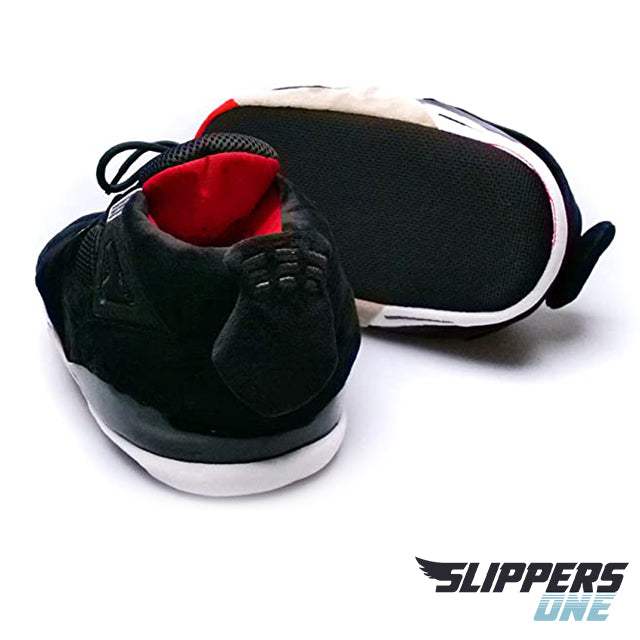 Retro 4 Bred Slippers - Slippers.One