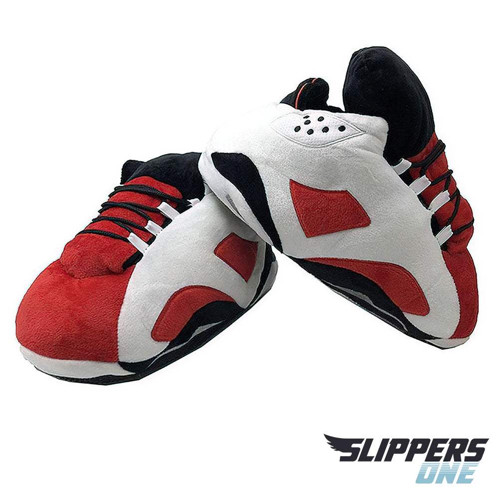 Retro 6 Carmine Slippers - Slippers.One
