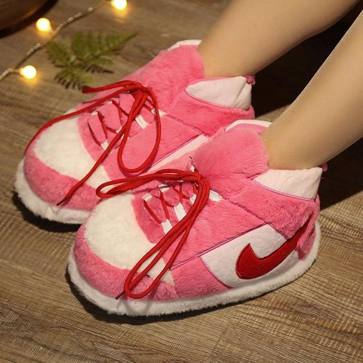 Air 1, Valentine's Day,  Low Slippers, Slippers.One, warm slippers, warm, slippers, cold, cold feet, warm feet, winter, gift, cozy, fluffy, comfortable, christmas, christmas gift, xmas, pink