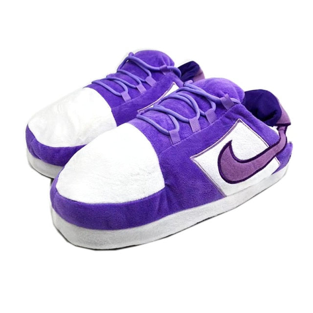 Air 1 Low Purple Slippers - Slippers.One