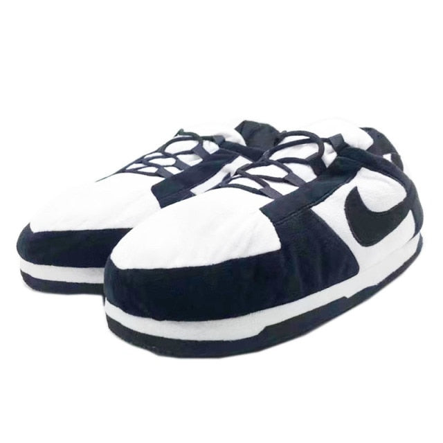 Air 1 Black Dunk Low Slippers - Slippers.One