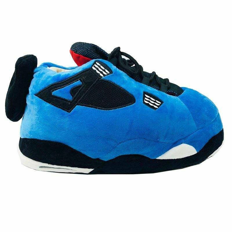 Retro 4 University Blue Slippers - Slippers.One
