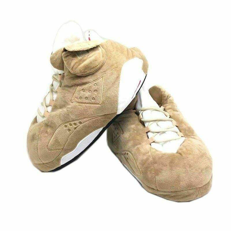 Retro 6 Travis British Khaki Slippers - Slippers.One