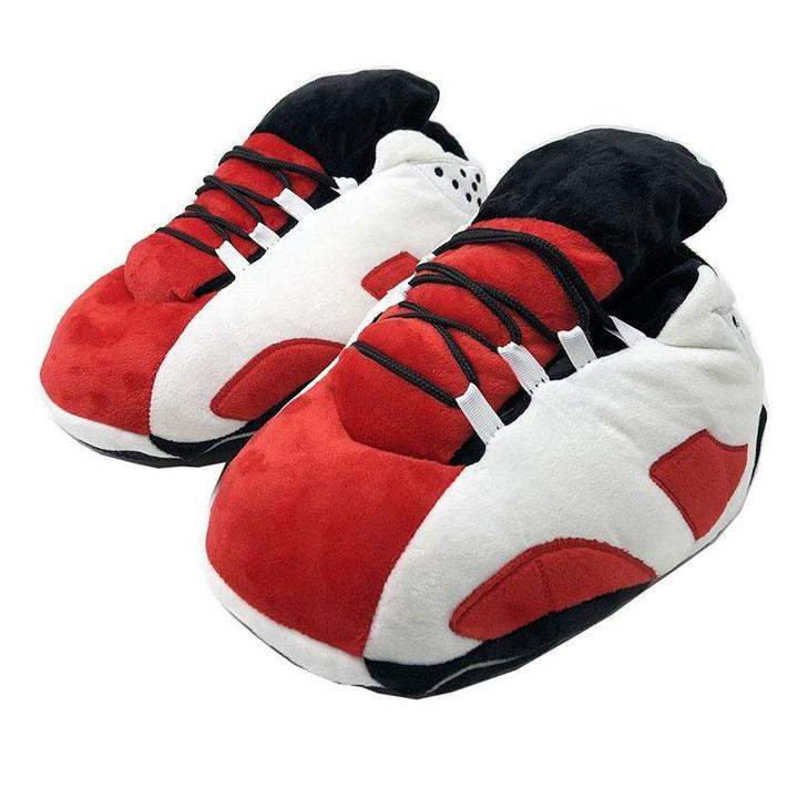 Retro 6 Carmine Slippers - Slippers.One